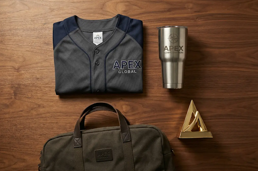 office-attire-on-table-like-polo-and-laptop-bag